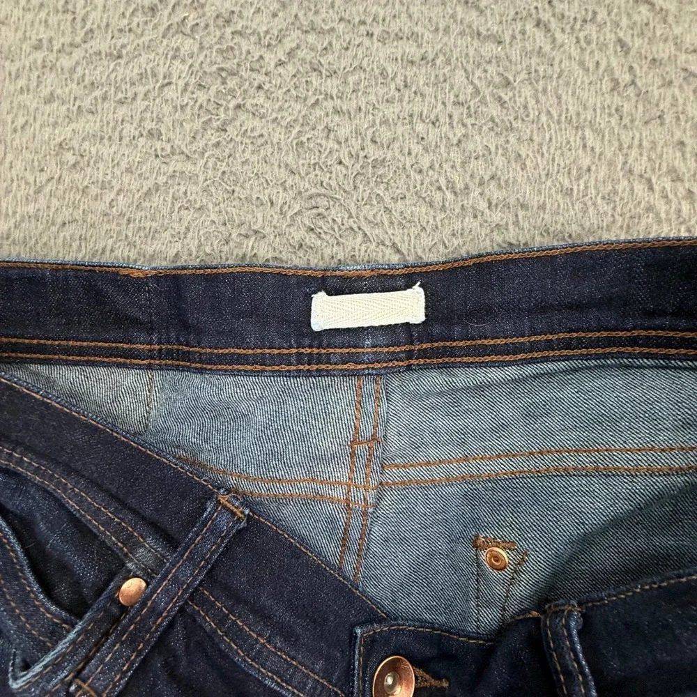 Unbranded Brand UB422 Jeans Mens 34 Blue 11oz‎ Selvedge Tight Fit Stretch Denim
